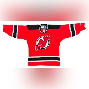 Retro Youth L/XL CCM New Jersey Devils NHL Hockey Jersey